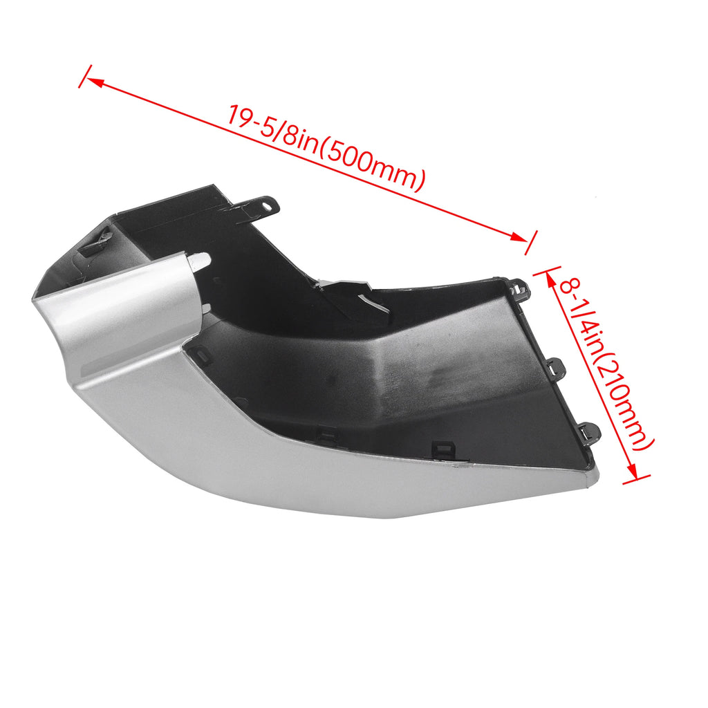 Bumper End Cap for Toyota FJ Cruiser (2007–2014) Rear Right Painted Silver