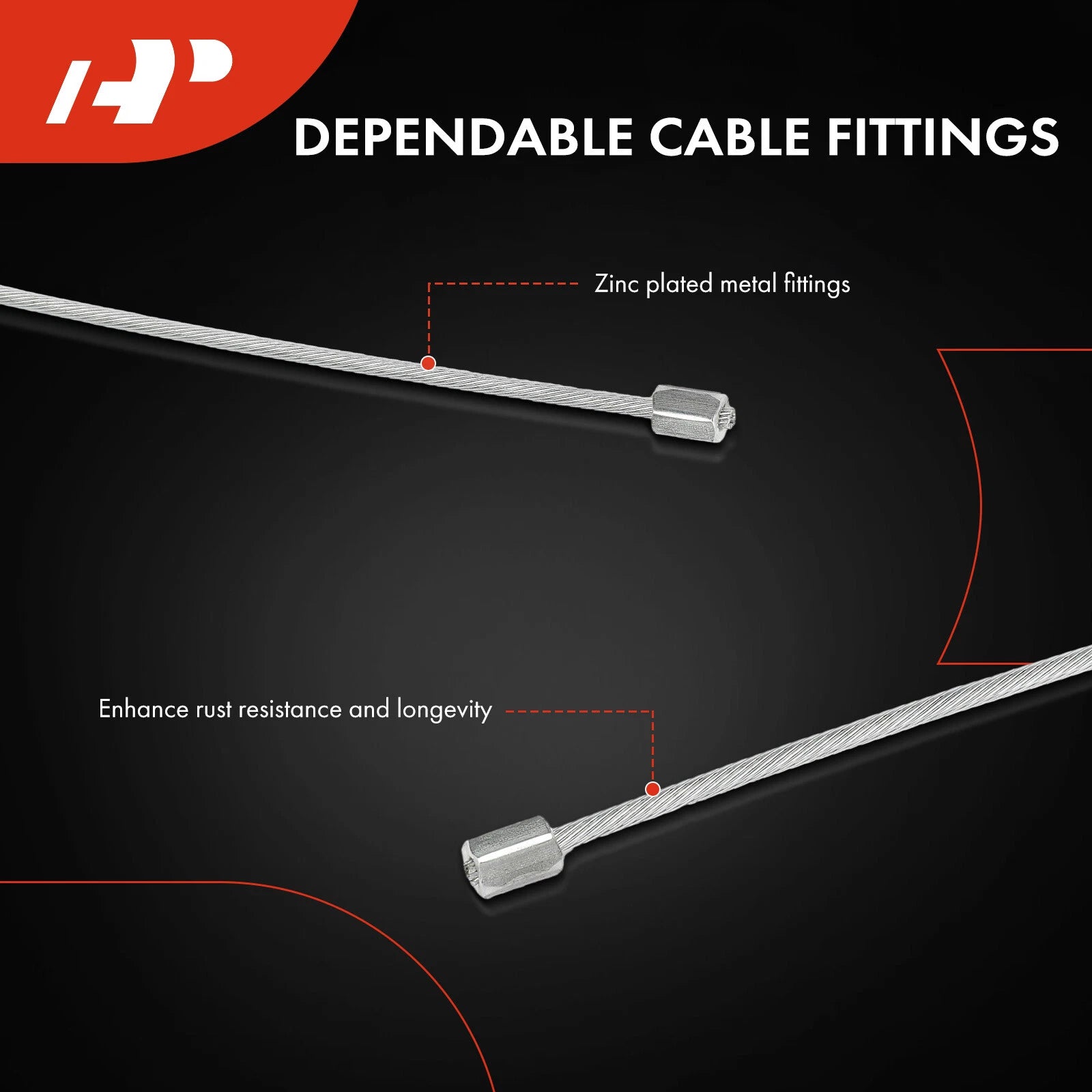 Parking Brake Cable for Ford Ranger Mazda Extended Cab (1998-2011)