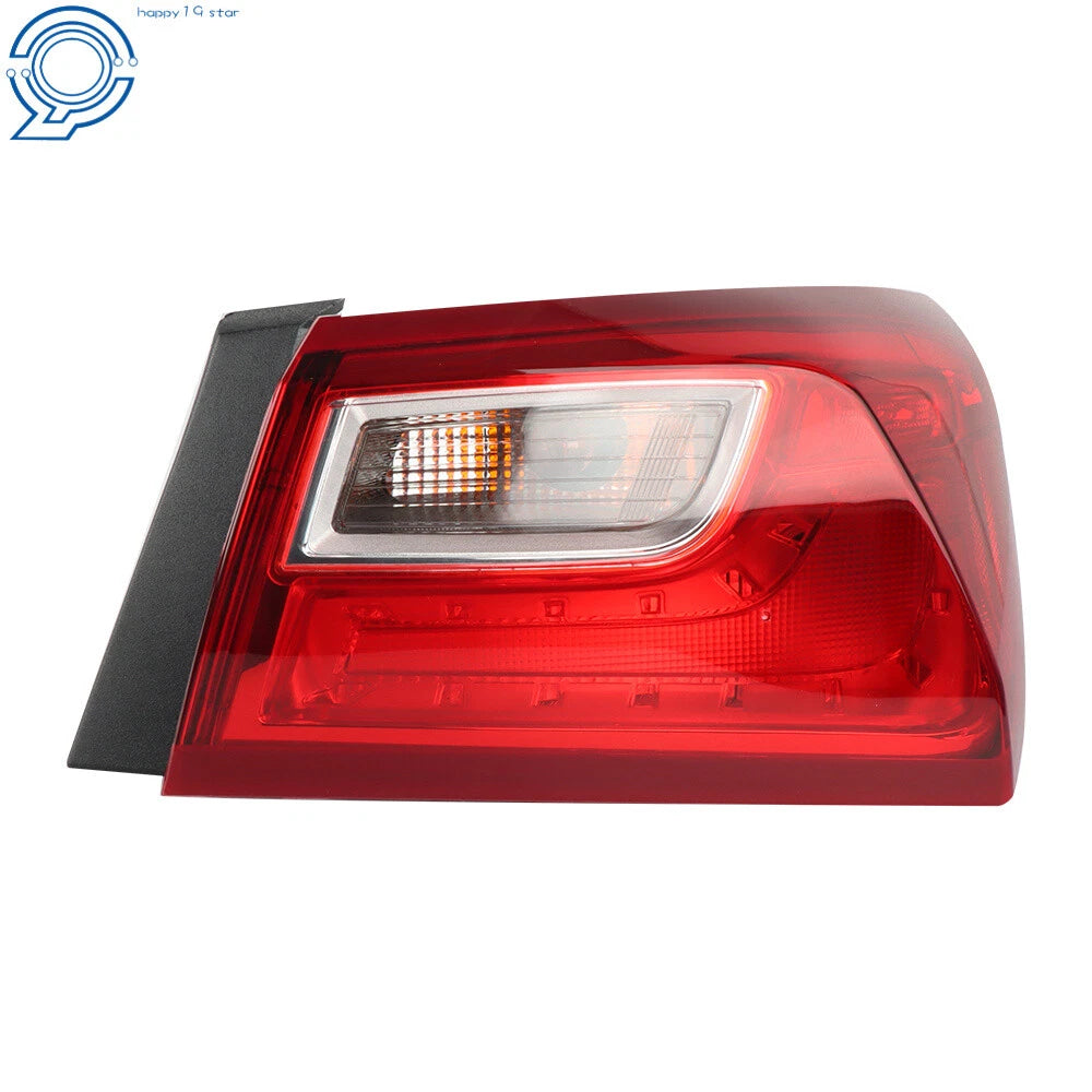 Rear Right Tail Light for Chevy Malibu (2016-2020) Red Halogen