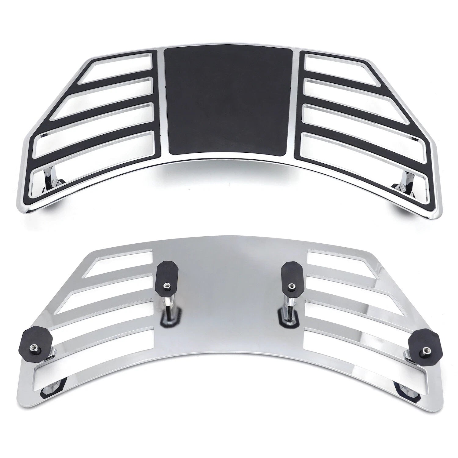 Chrome Rear Trunk Luggage Rack Carrier for Honda Gold Wing GL1800 (2018–2021)