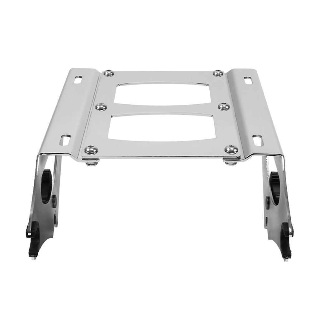 Chrome Detachable 2-Up Luggage Rack for Harley Touring Street Glide (2014–2026)