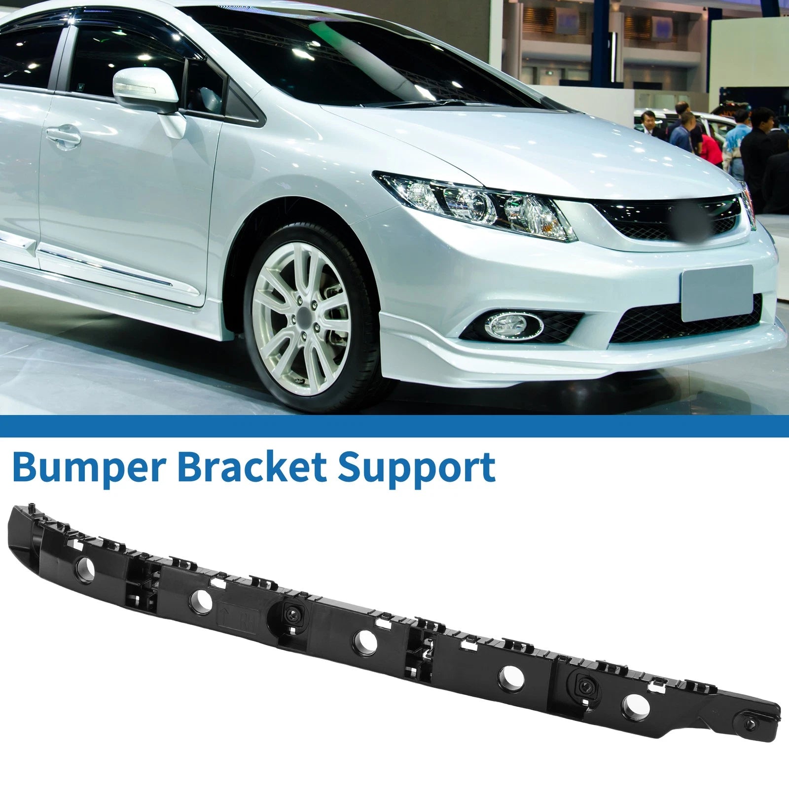 Right Rear Bumper Retainer Bracket No. 852204CE0A for Nissan Rogue (2014–2017)