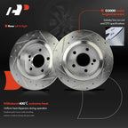 Rear Side Drilled Brake Rotors for Mercedes-Benz CLA250, QX30 (2014–2020)