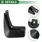 Mud Flaps Splash Guards for Chevrolet Monza (2019–2024) W/ Mount Accessories