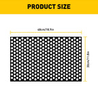 Tail Light Cover Sticker for Car Rear (Black Honeycomb)