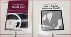 Owners Manual for Lincoln Town Car (1999)