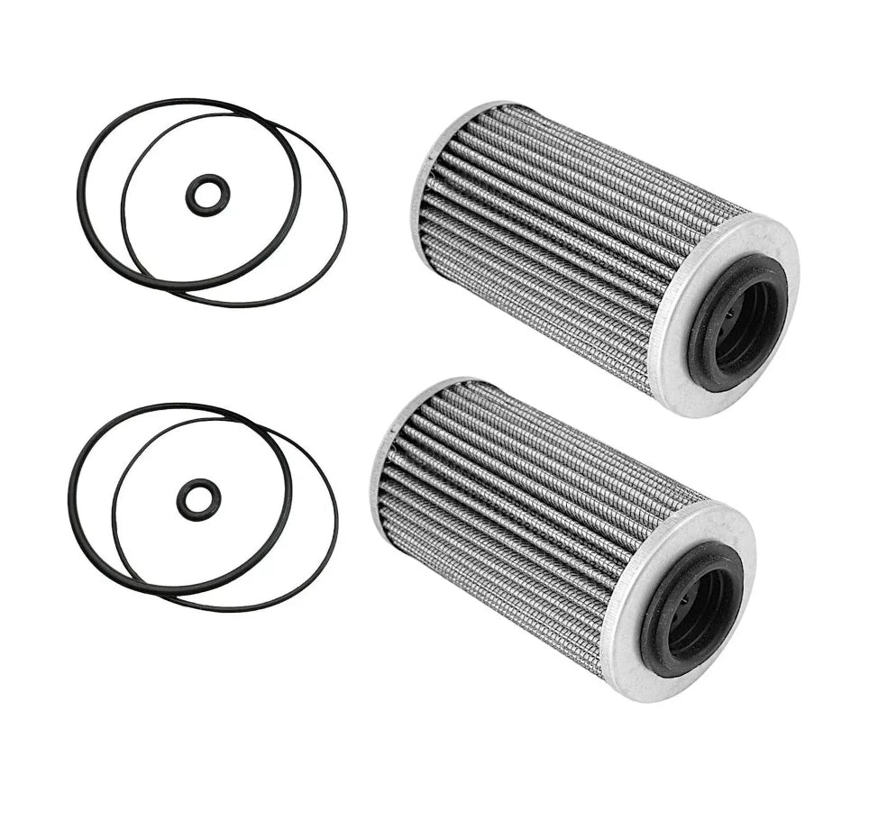 2 Pcs Oil Filter W/o-rings for Sea-Doo GTI RXT RXP GTX (130hp 300hp) 420956741