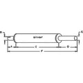 Muffler for Massey Ferguson 202 203 204 205 TO35