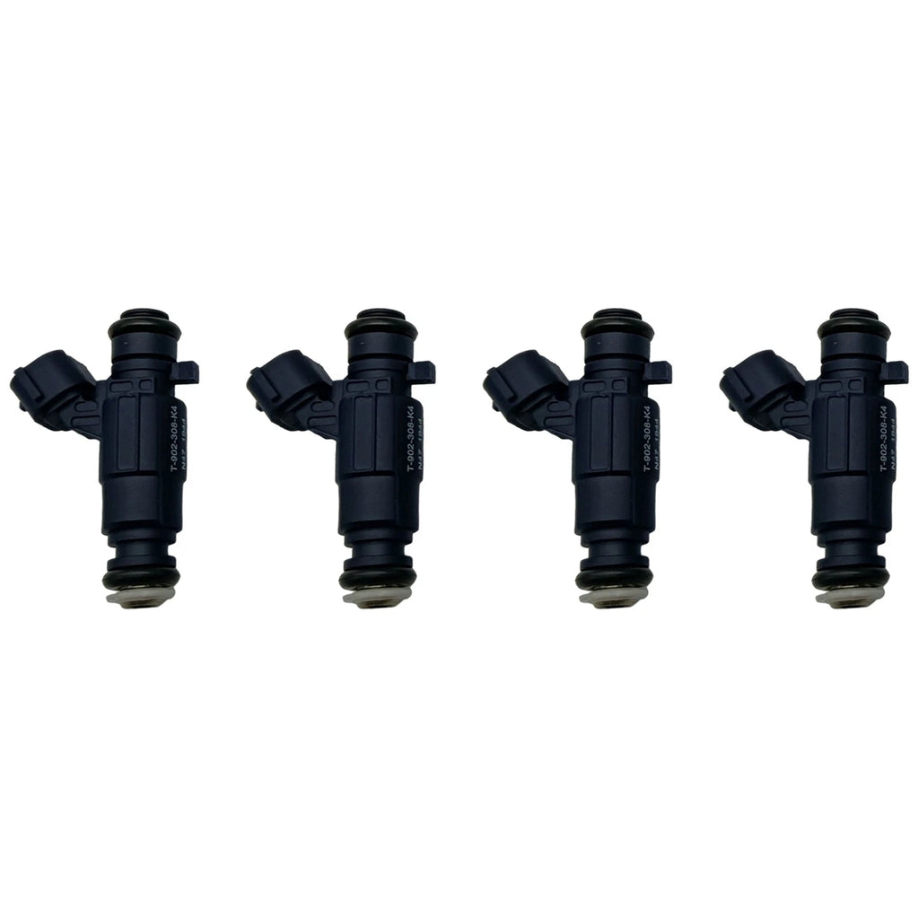 Set of 4 Fuel Injectors for Accent Elantra Soul (2006–2011)
