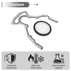 Set of 1 Rear Crankshaft Oil Seal for Chevrolet Silverado 1500 (1999–2013) 12639250