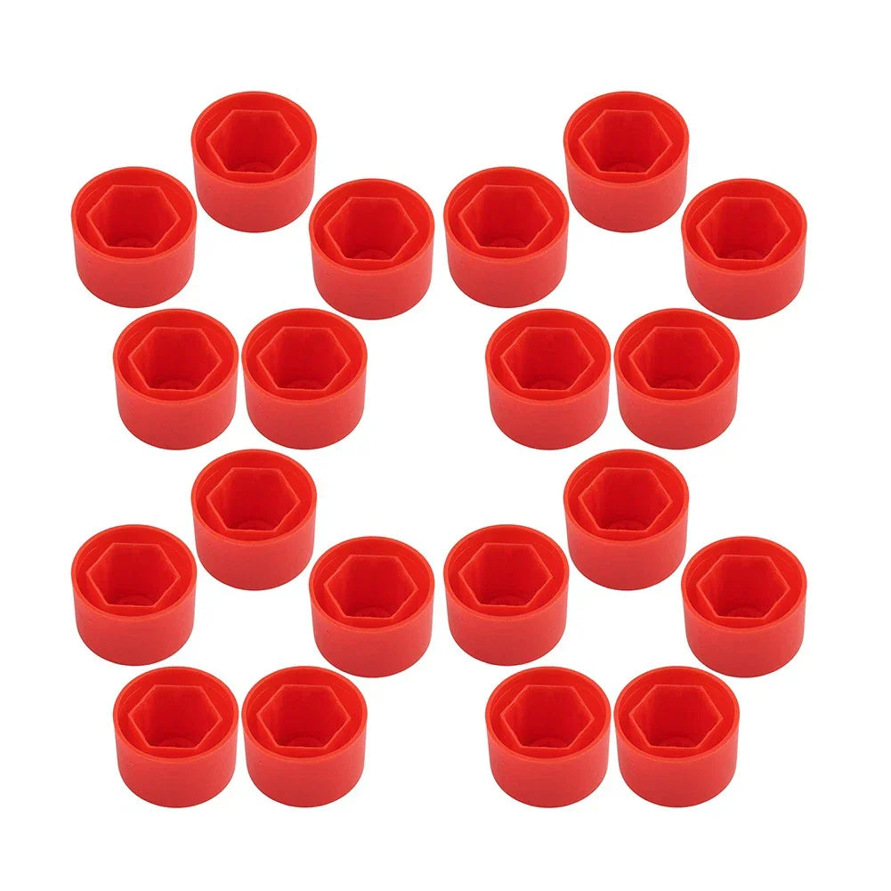 17mm Wheel Lug Nut Bolt Cover Caps for Volkswagen Golf, Passat, Beetle