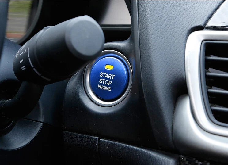 Engine Start Stop Button Cover Trim Fit for Mazda (2014–2019)
