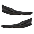 2PC Front Bumper Splitter Lip for Honda Civic Coupe (2014–2015) Black PU HFP