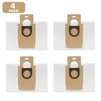 Set of 4 Dust Bags for Roborock H50 Pro (2020–2023) Multi Layer Filter