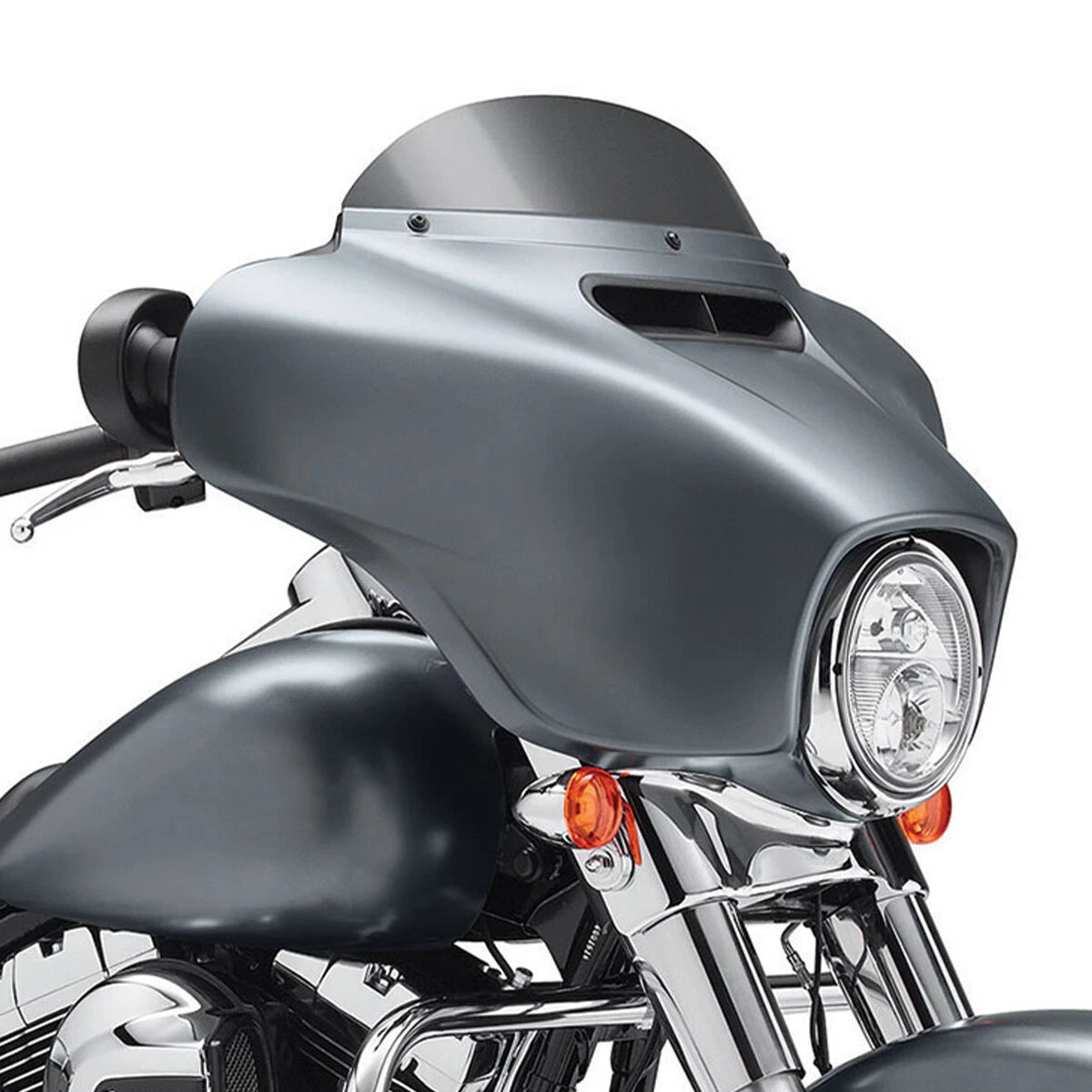 Batwing Fairing Vent Accent for Harley CVO Street Glide (2018) - Gunship Gray