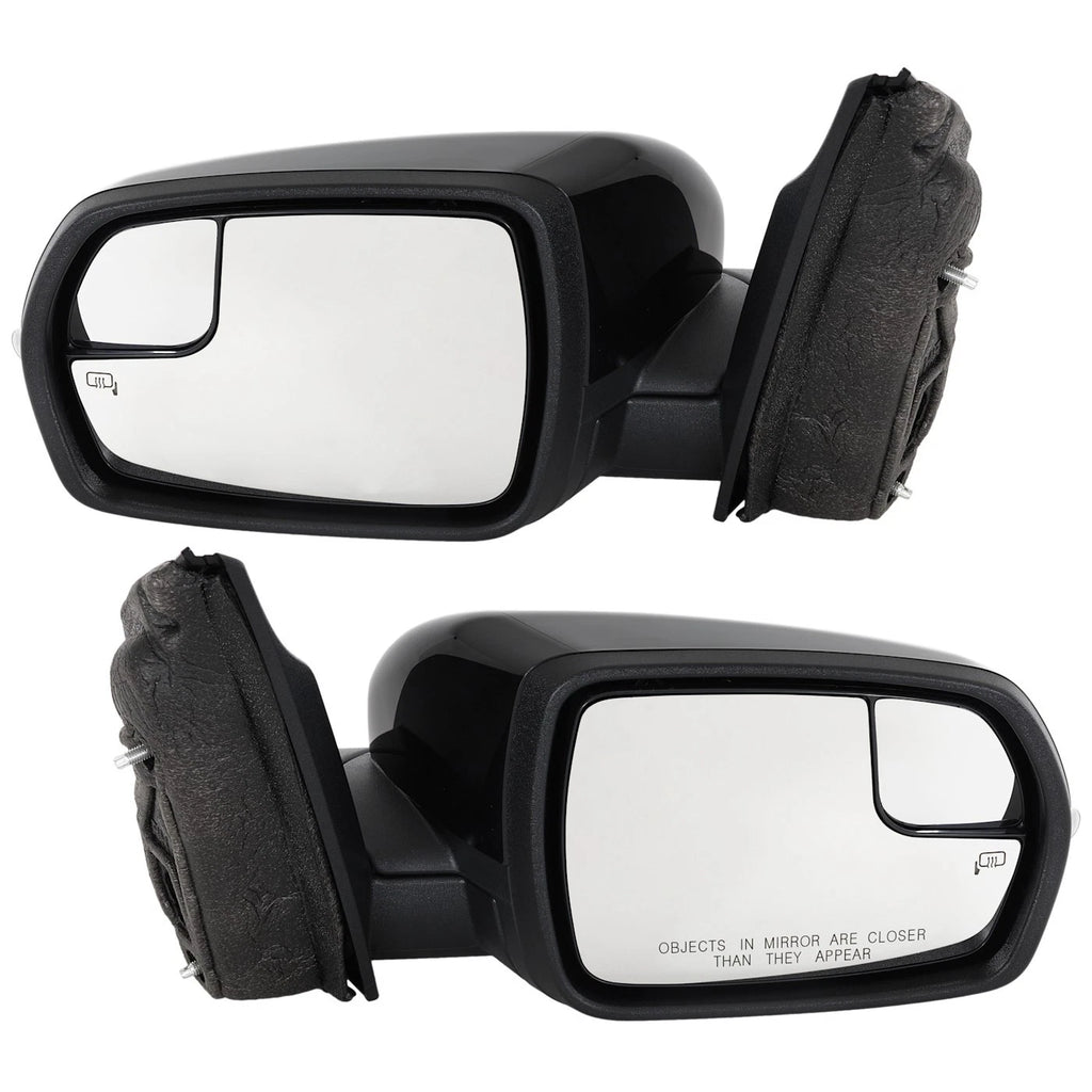 Power Heated Side Mirrors for Ford Edge (2015–2018) Left Right Paintable