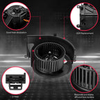 HVAC Heater Blower Motor Fan Assembly for BMW X5 X6 (2014–2019)