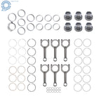 Set of 6 Connecting Rods and Pistons for BMW 3.0L L6 (2011–2017)