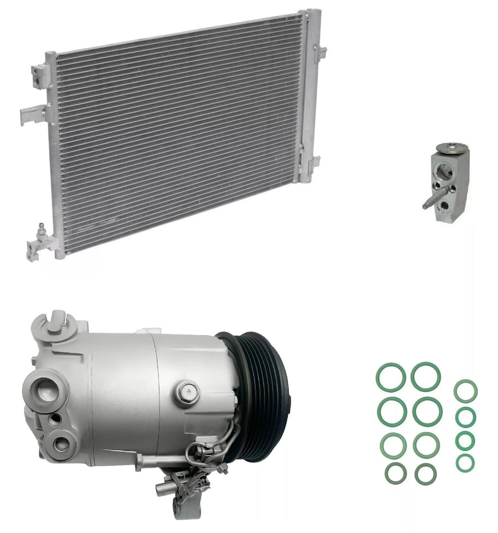 AC Compressor Kit with Condenser for Chevrolet Impala 3.6L (2015–2015)