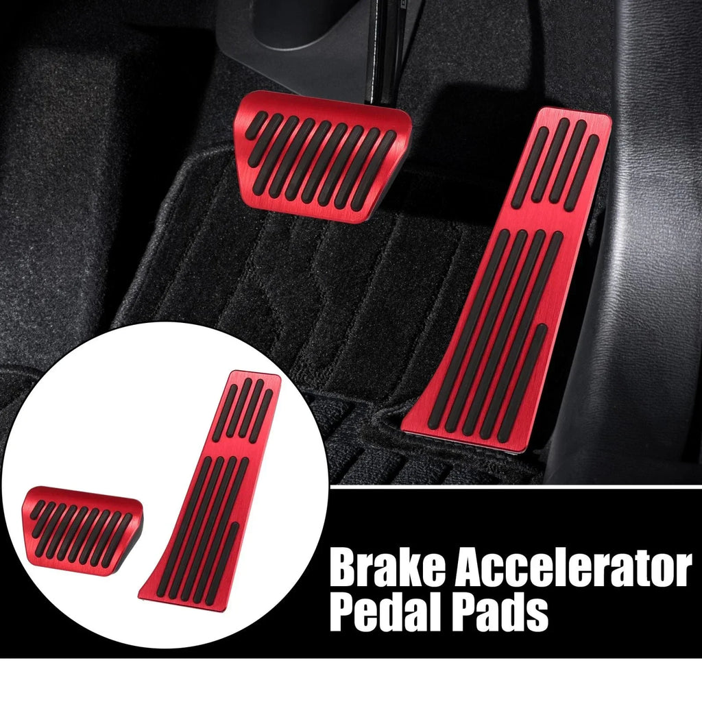 Pedal Covers Pedal Pads Red for BMW X3 X4 X5 X6 X7