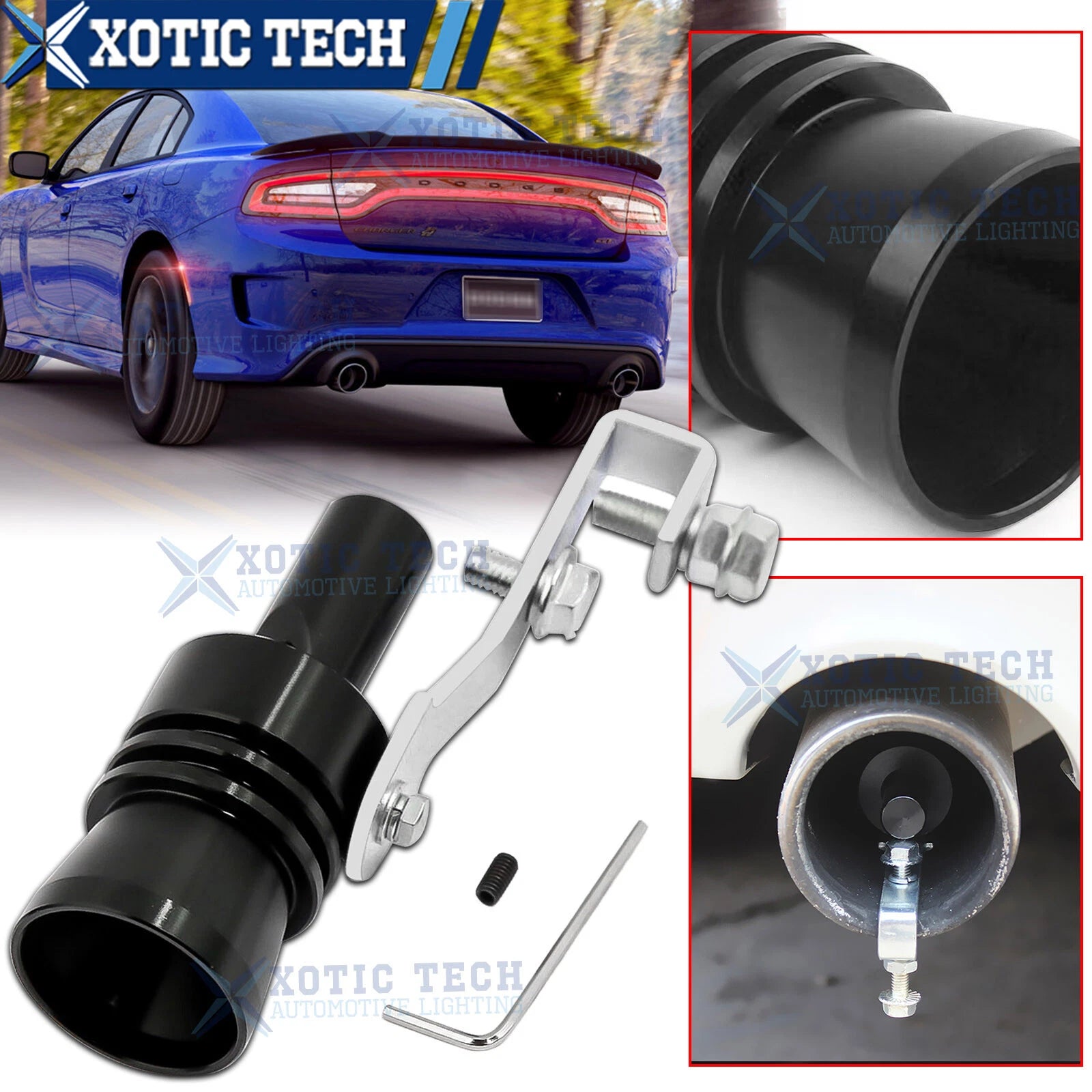 Turbo Sound Muffler for Dodge Charger Challenger (2015–2024)