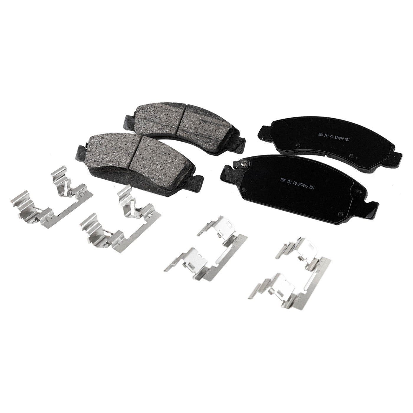 Disc Brake & Pad Kit for Chevy Express 1500 (2009–2014) Cross-drilled
