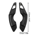 Black Steering Wheel Paddle Shifter Extensions for Lexus IS350 IS250 IS300 (2013)