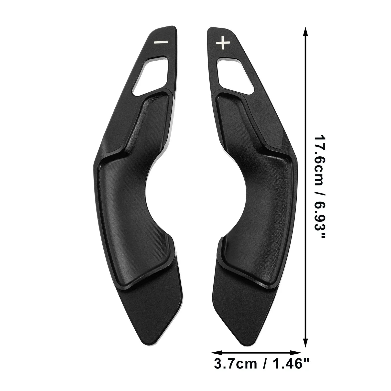 Black Steering Wheel Paddle Shifter Extensions for Lexus IS350 IS250 IS300 (2013)