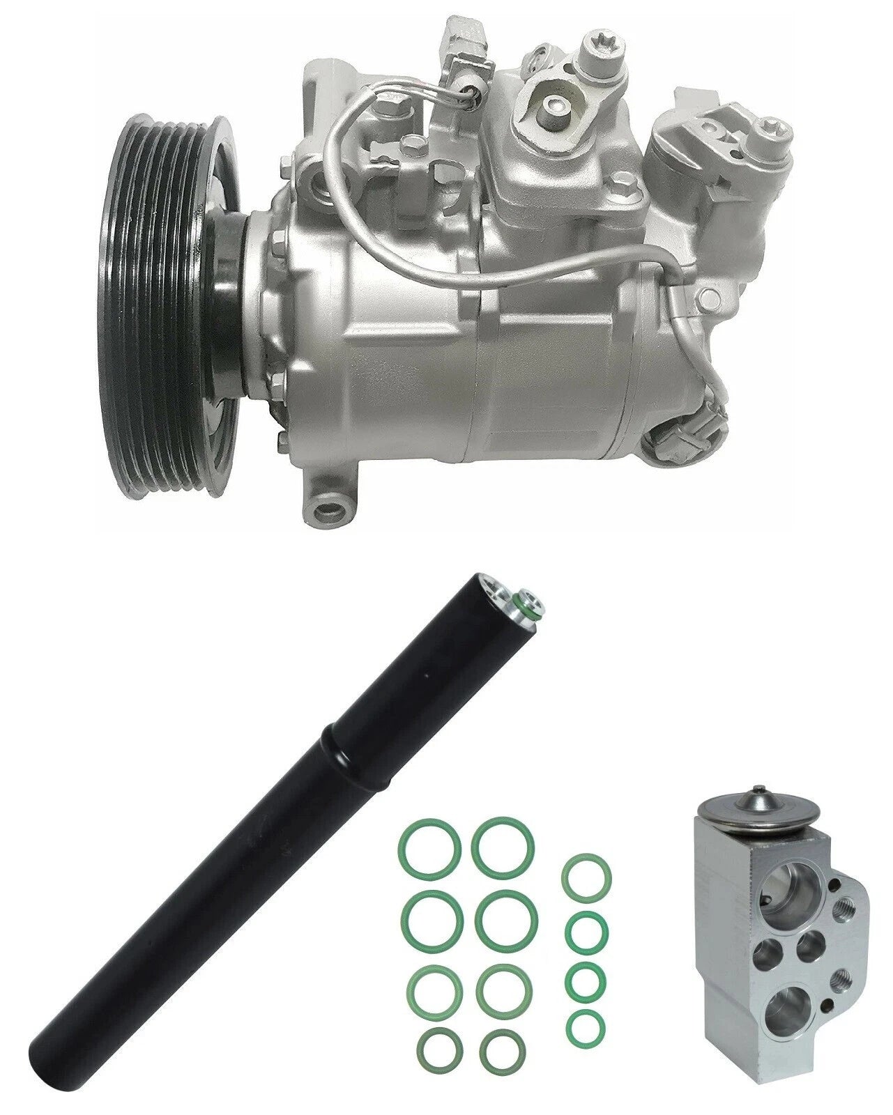 AC Compressor Kit Replacement for Audi A5 Quattro 2.0L (2011–2018)