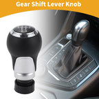 5 Speed Manual Gear Shift Knob for Audi A3 8P (2003–2013) Plastic Faux Leather