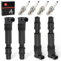 Set of 4 Ignition Stick Coils Iridium for Honda CBR954RR (2002–2003)