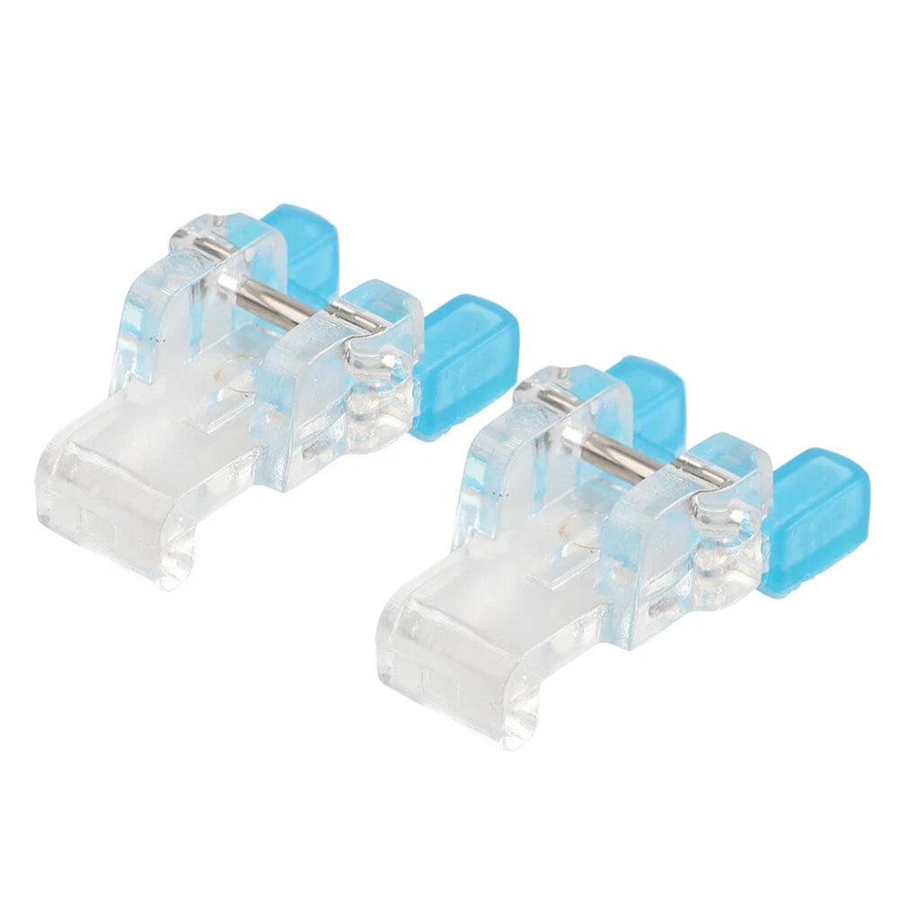 Sew-On Button Foot for Low Shank Snap-On Singer Brother Babylock (2PCs)