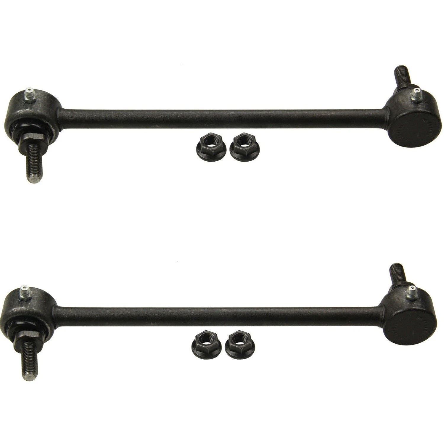 Set of 2 Front Stabilizer Bar Links Moog for Ford Fiesta (2011–2016)