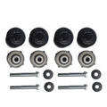 Set of 4 Body Mounts for Jeep Wrangler TJ (1987–2006)
