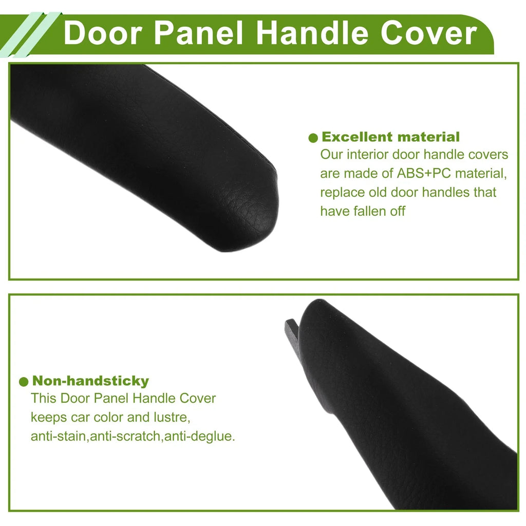 Door Panel Handle Pull Trim Cover for BMW X3 F25 Black (2010-2016)