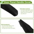 Door Panel Handle Pull Trim Cover for BMW X3 F25 Black (2010-2016)