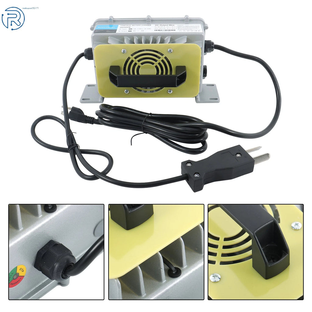 2-pin Crowfoot Plug for Club Car EZ-GO Yamaha Golf Cart Battery Charger