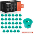 30Pcs Nylon Lower Body Moulding & Rocker Retainer Clips for BMW