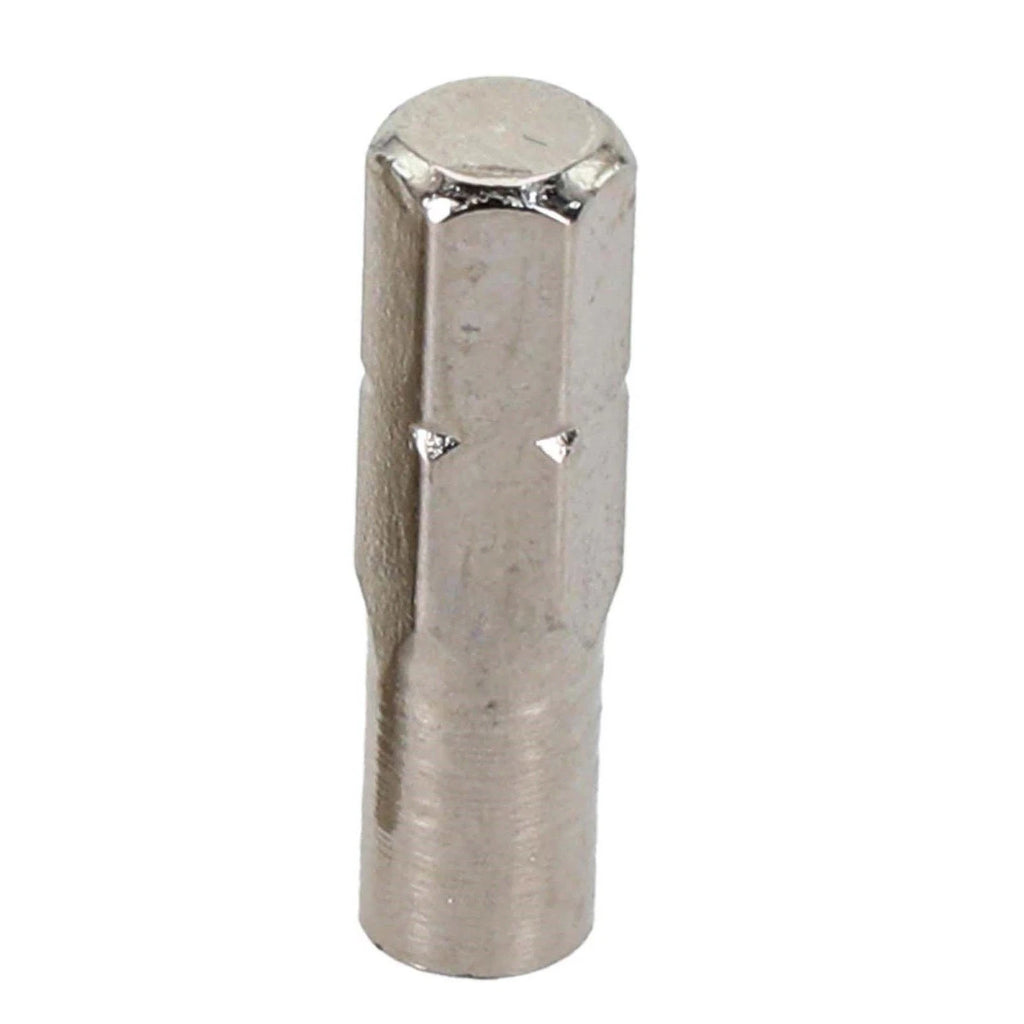 2pcs 6.35mm Insert Bit Adapter to 4mm Hex Shank for Electric Screwdriver