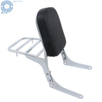 Passenger Backrest Sissy Bar with Luggage Rack for Honda Rebel 250 (1985–2016)