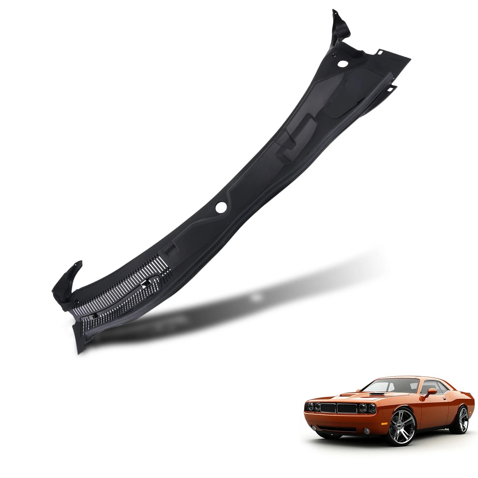 Grille Windshield Wiper Cowl Panel for Dodge Challenger (2008-2019)