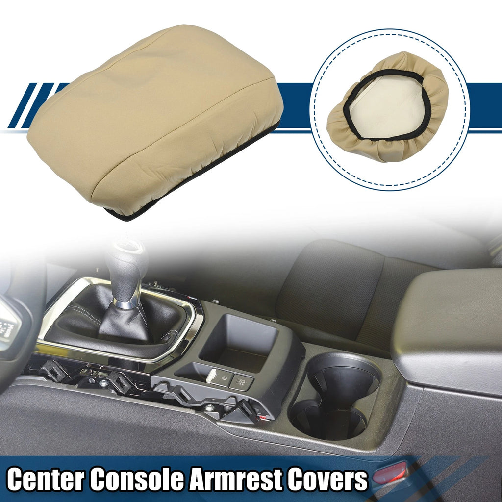 Center Console Armrest Covers for Mazda 6 (2006–2015) Neoprene Brown