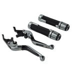 Extendable Brake Clutch Levers & Handlebar Grips for BMW C650GT C600 (2012-2018)