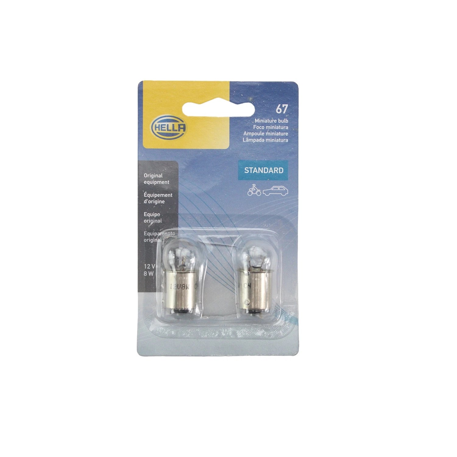 Hella License Plate Light Bulb 67TB for
