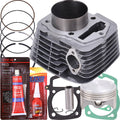 Top End Kit Cylinder Piston Gasket for Honda CRF230F (2003–2019) SL230 (1997–2008)