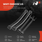 Set of 4 Control Arms for Jeep Wrangler JK (2007–2018)