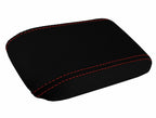 Console Lid Armrest Cover for Honda Prelude (1997–2001) Carbon Fiber Red Stitch