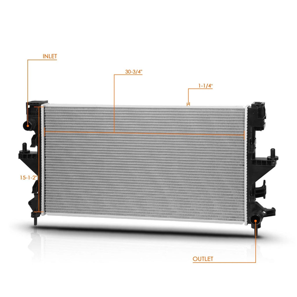 Radiator Cooling Fan Assembly for Alfa Romeo Giulia/Stelvio (2017–2024)