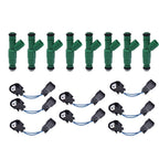 Set of 8 Flow Matched Fuel Injectors for Dodge (1996-1999)