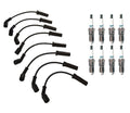 Denso 7mm Wire Set 8 Iridium TT Spark Plug Kit for Chevy GMC Hummer V8